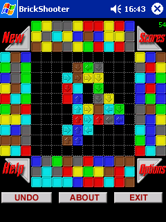 BrickShooter for Windows CE Screenshot